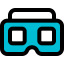 Vr glasses icon 64x64