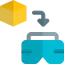 Vr glasses icon 64x64