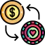Casino chips icon 64x64