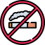 Non smoking room icon 64x64