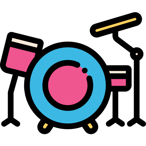 Drum set icon