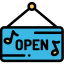 Open sign 图标 64x64