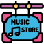 Music store icon 64x64