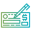 Cheque icon 64x64