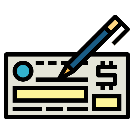 Cheque icon