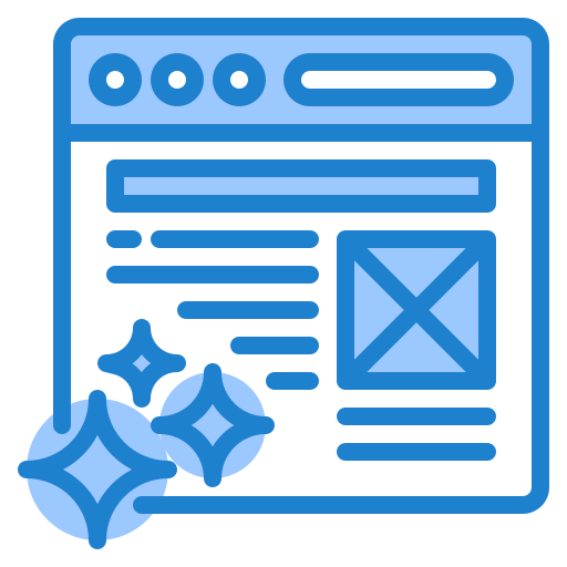 Website design icon