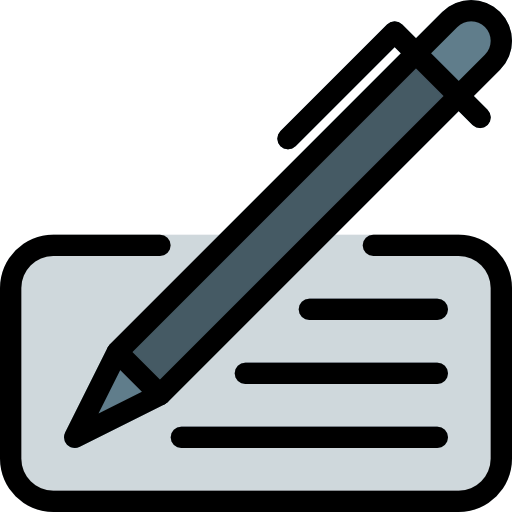 Cheque icon
