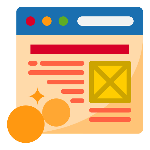 Website design icon