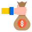 Money bag icon 64x64