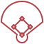 Baseball field icon 64x64