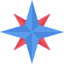 Wind rose icon 64x64
