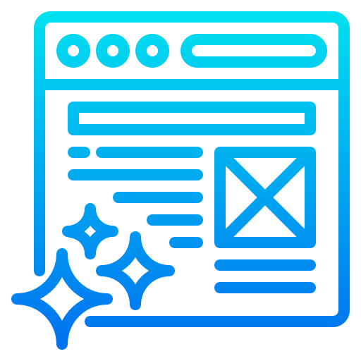 Website design icon