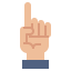 Foam hand icon 64x64