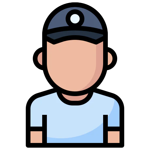 Baseball player icon