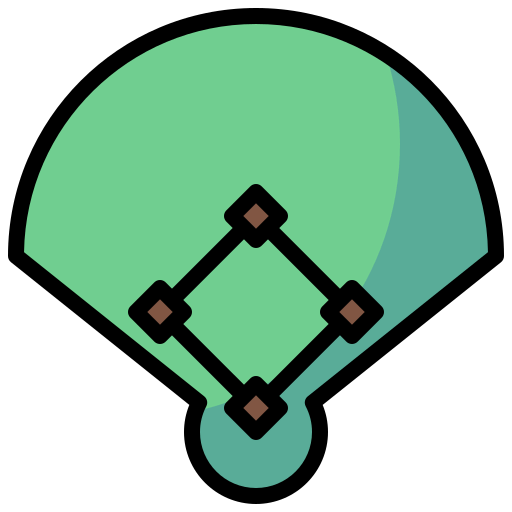 Baseball field icon
