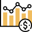 Bar chart icon 64x64
