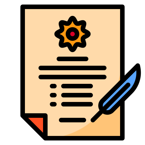 Contract icon