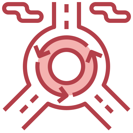Roundabout icon