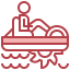 Pedalo icon 64x64