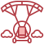 Powered parachute icône 64x64