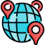 Earth grid icon 64x64