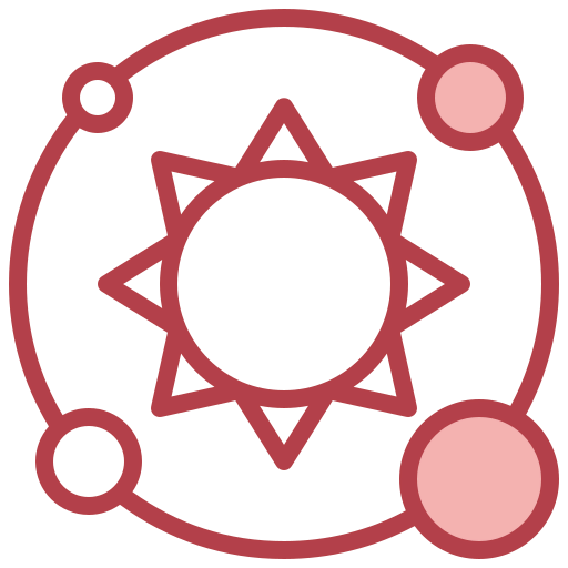 Solar system icon