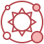Solar system icon 64x64