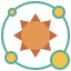 Solar system icon 64x64