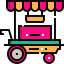 Food cart icon 64x64