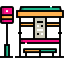 Bus stop icon 64x64
