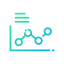 Line chart icon 64x64