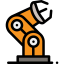 Robot arm icon 64x64