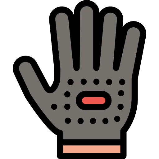 Wired gloves icon