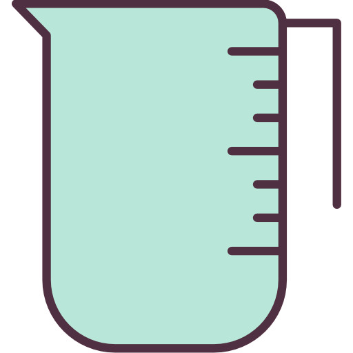 Measuring cup icon