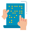 Braille Symbol 64x64