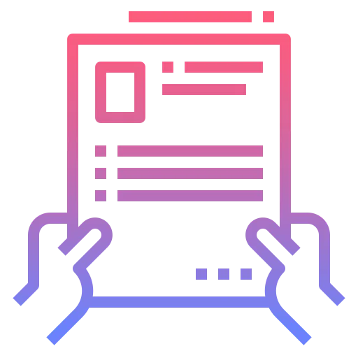 Contract icon