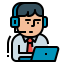 Customer service icon 64x64