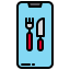 Food app icon 64x64