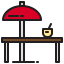 Picnic table icon 64x64