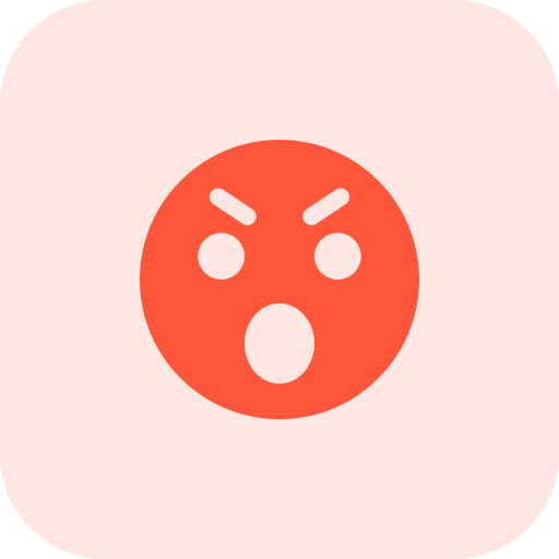 Angry icon