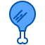 Chicken leg icon 64x64