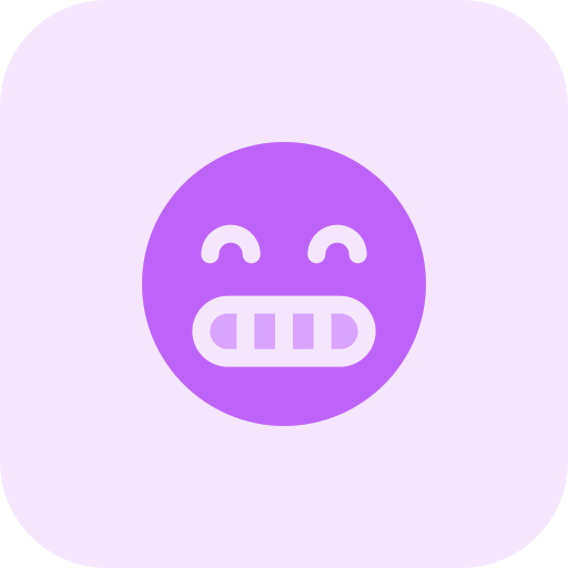 Grimacing icon