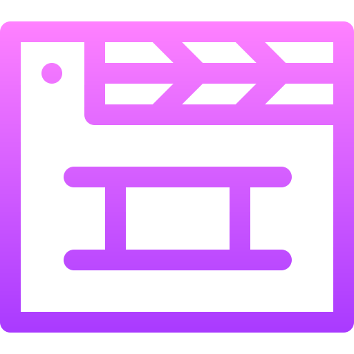 Clapperboard icon