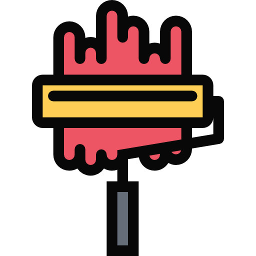 Paint roller icon