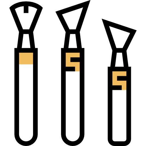 Angle brush icon