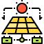 Solar panel icon 64x64