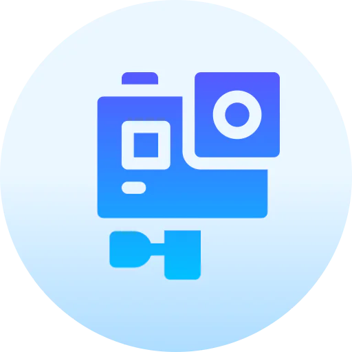 Action camera icon