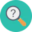Magnifying glass icon 64x64
