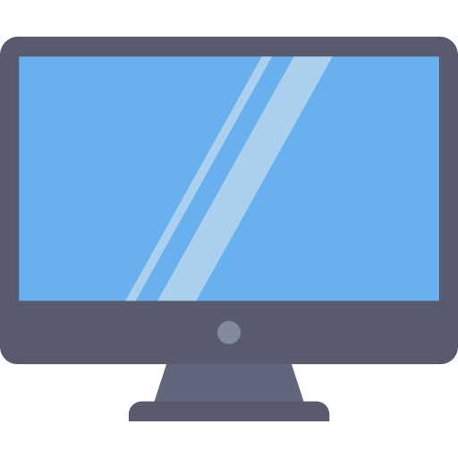 Monitor screen icon