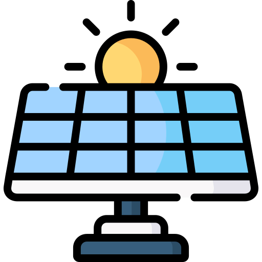 Solar panel icon